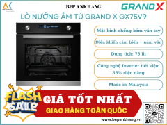 Lò nướng âm tủ Grand X GX75V9 - Made in Malaysia